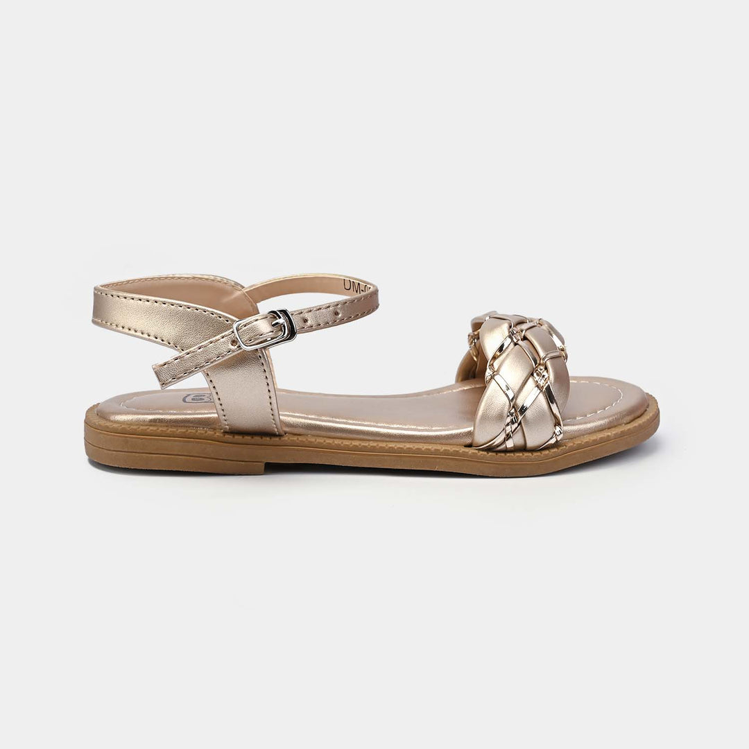 Girls Sandal DM-003-Golden