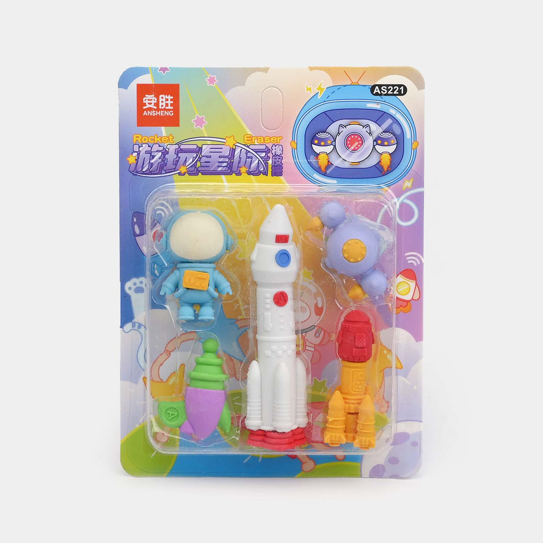 Multi Design Erasers for Kids