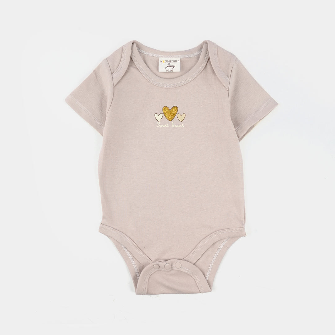 Infant Girls Jersey/Terry 3Pc Suit