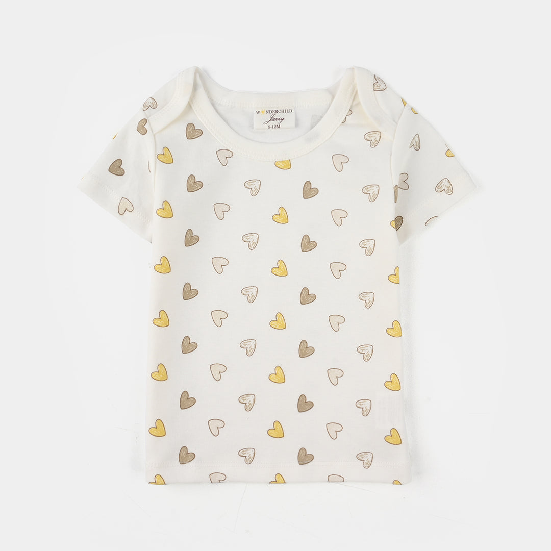 Infant Girls Jersey/Terry 3Pc Suit