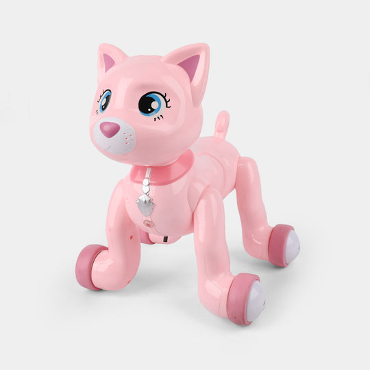 Remote Control Cat Toy with LED Lights & USB Rechargeable Battery