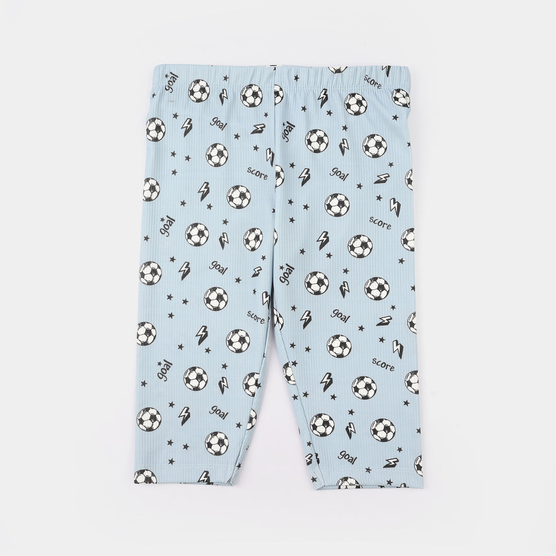 Infant Boys Jersey/Terry Night Suit - Blue