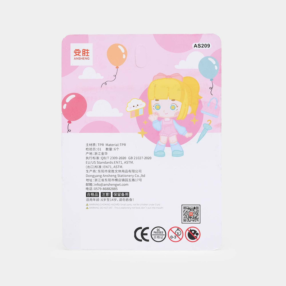 Fancy Design Erasers For Kids