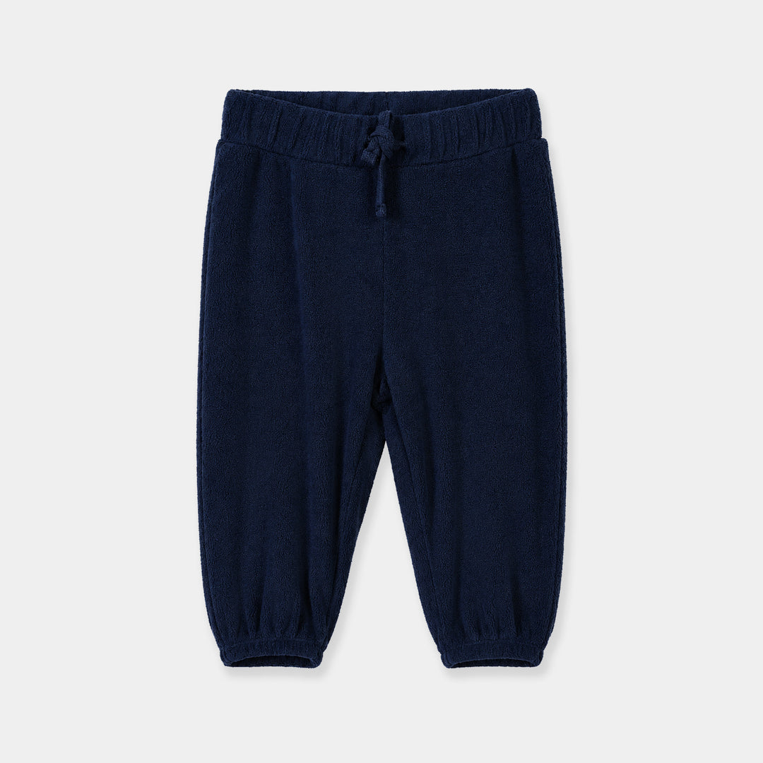 Infant Boys Velour 2Pcs Suit Great Crew-BLUE