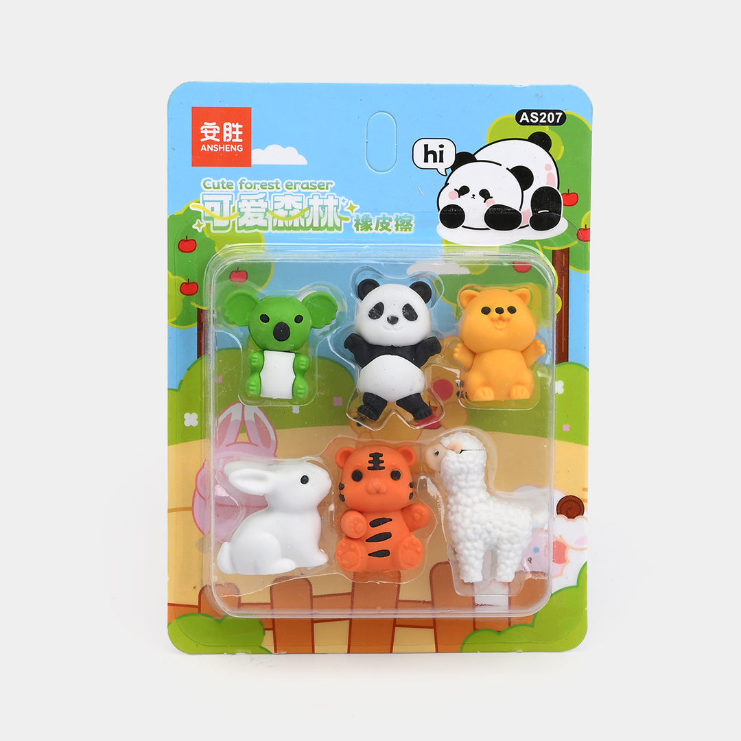 Multi Design Erasers for Kids