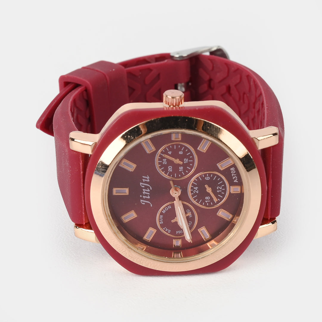 Girls Elegant Analog Wristwatch