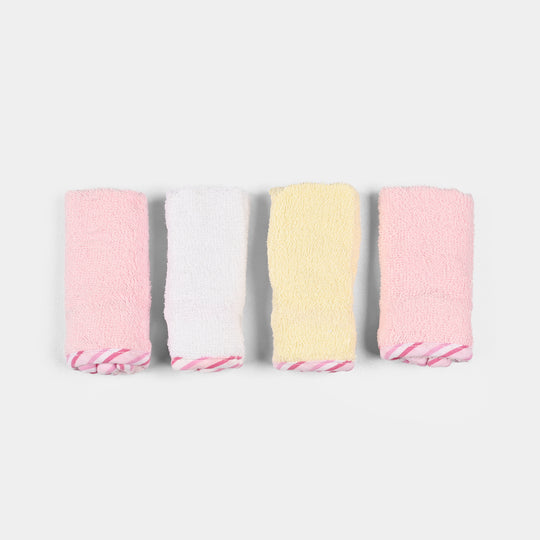 Baby Hooded Bath Towel + Washcloths 5Pcs