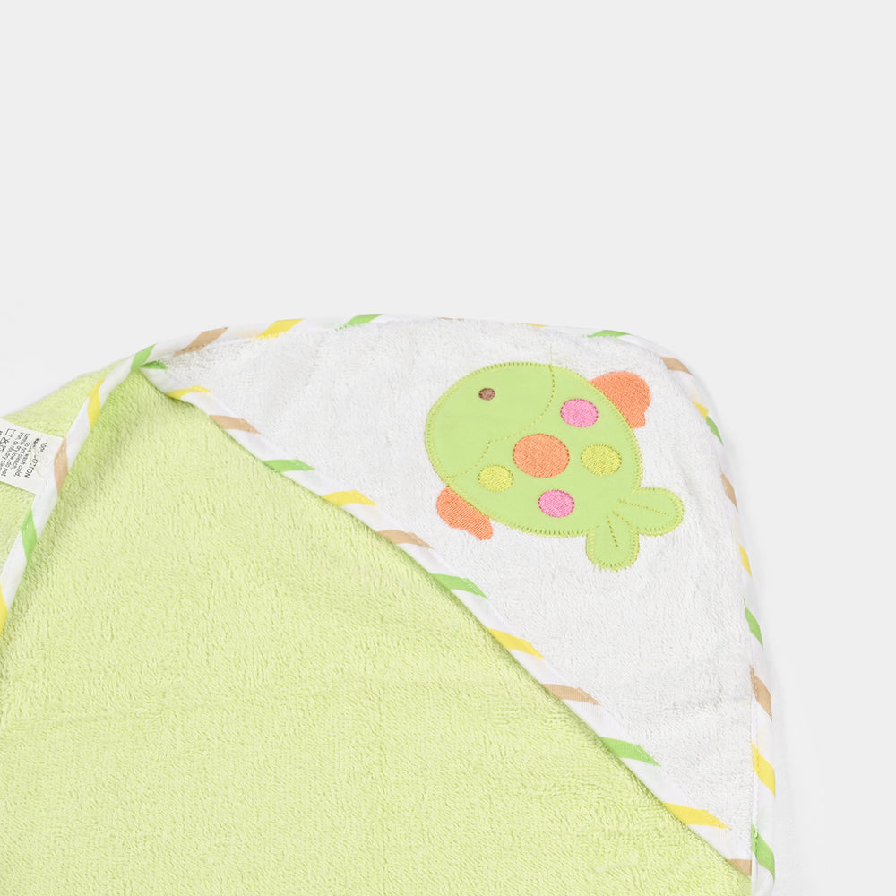 Baby Bath Towel + 4PCs Face Towel