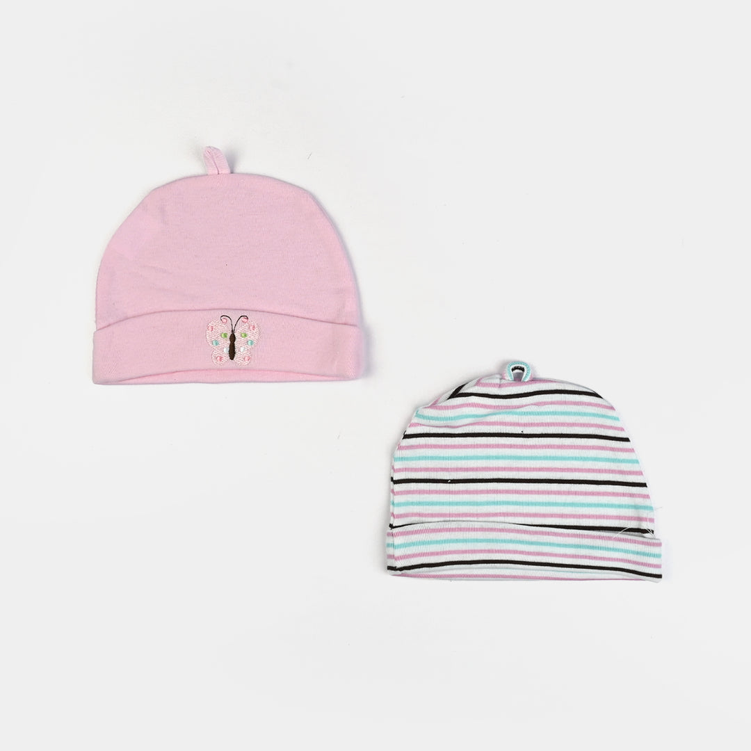 Baby Cap/Hat Pack Of 2 | 2-3M+