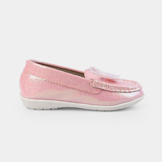 Girls Loafer JV-03-Pink
