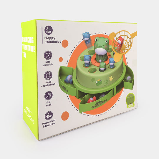 Children Bouncing Frog Catching Toy Game for Kids
