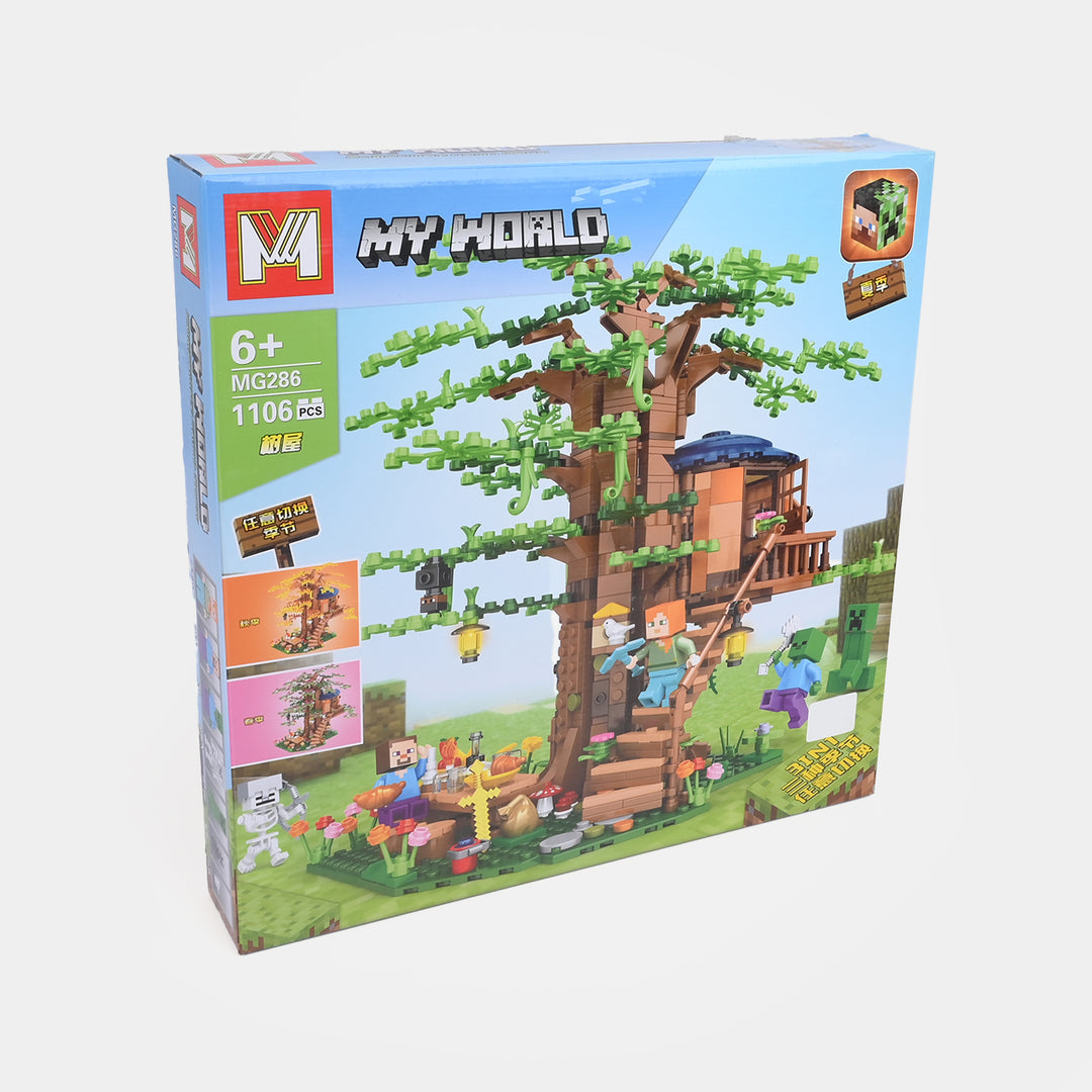 My World Treehouse Adventure Building Set