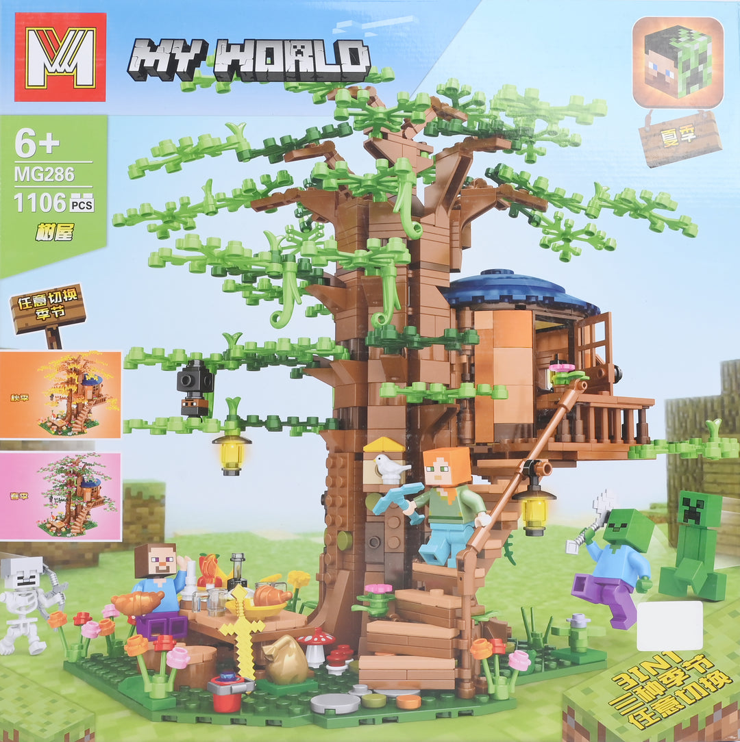 My World Treehouse Adventure Building Set