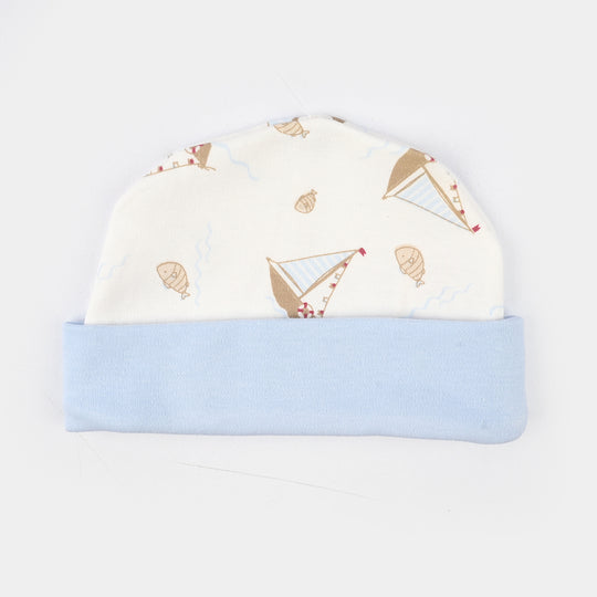 Infant Boys Jersey/Terry 3-Piece Gift Set - Blue