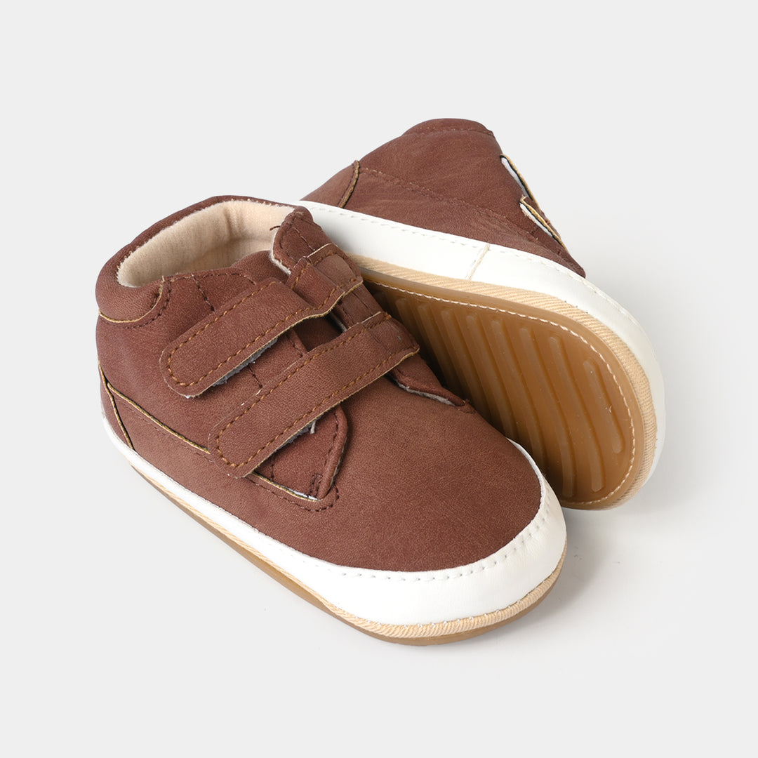 Boys Shoes F23-BROWN