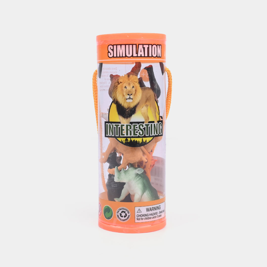 Wild Animal Figurine Set | Educational Playset for Kids