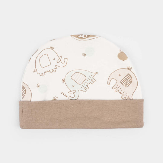 Infant Boys Jersey/Terry 3Pc Gift Set-Brown. White