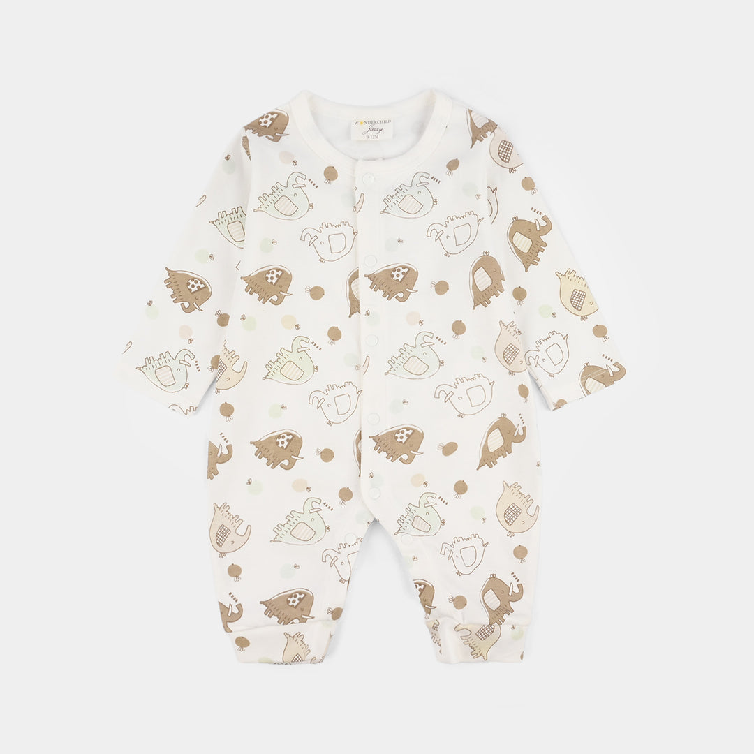 Infant Boys Jersey/Terry 3Pc Gift Set-Brown. White