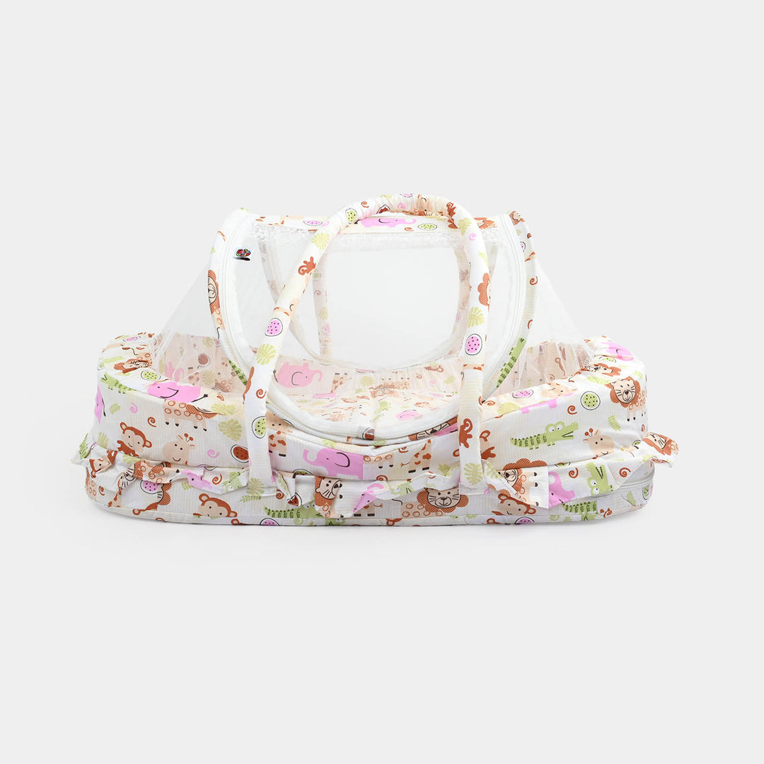 Portable Baby Bed with Mosquito Net For Newborns