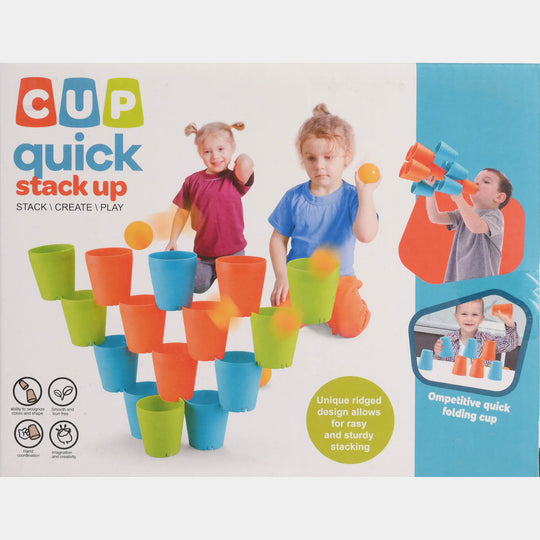 Quick Cup Stack Up Game Set
