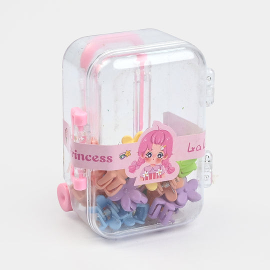 Mini Flower Hair Claw Clips For Girls