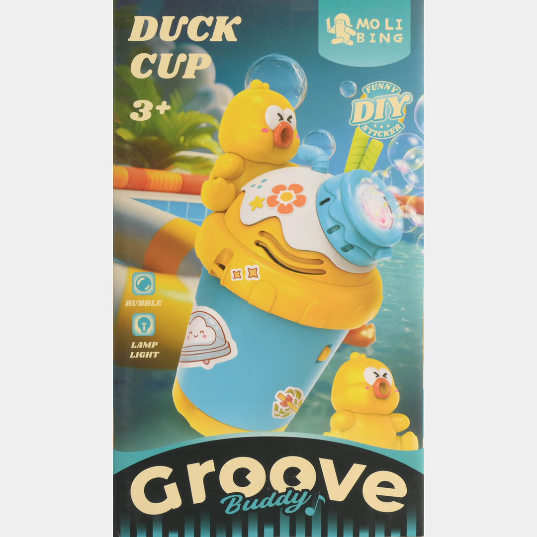 Duck Bubble Cup Machine For Kids