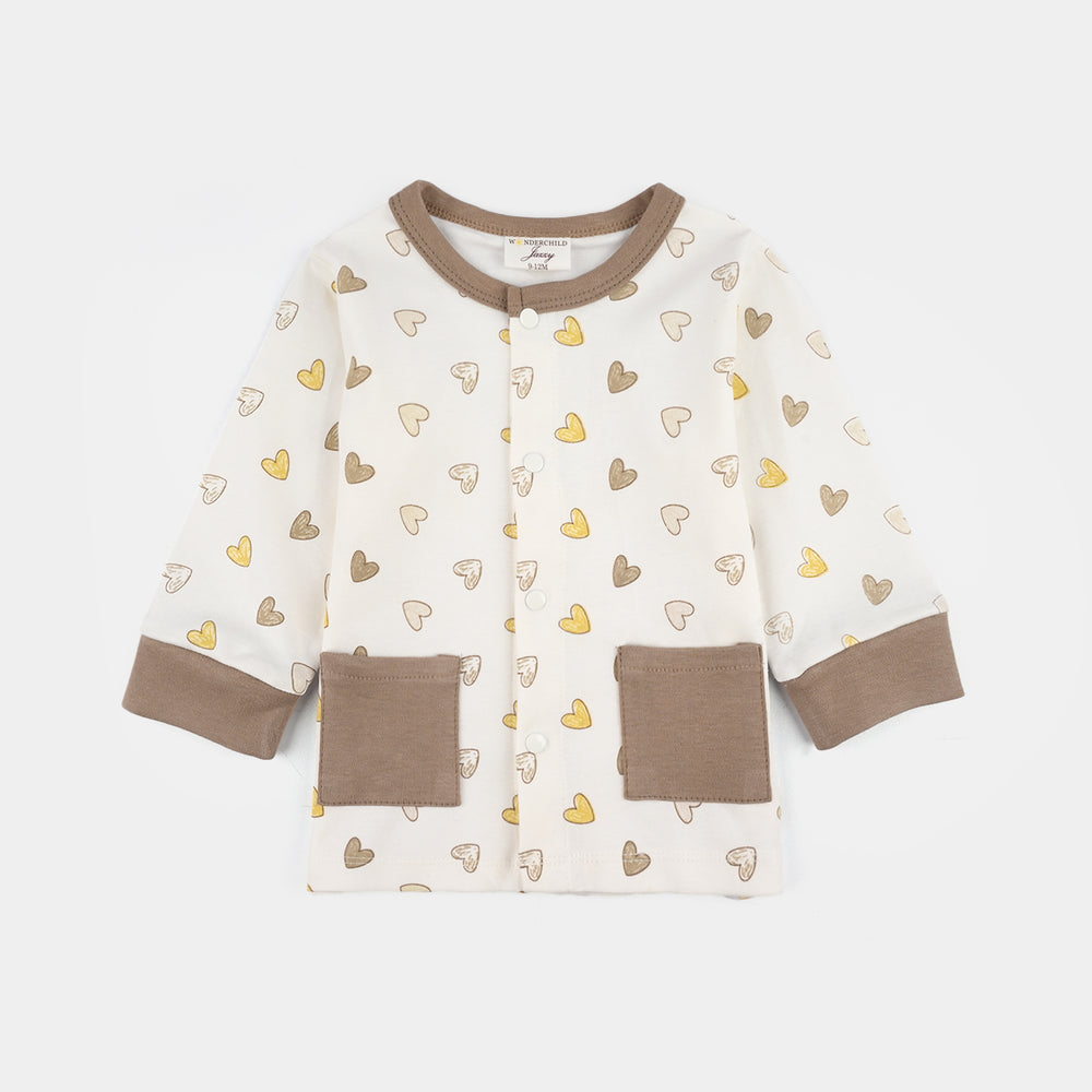 Infant Girls Jersey/Terry 3Pc Gift Set - White