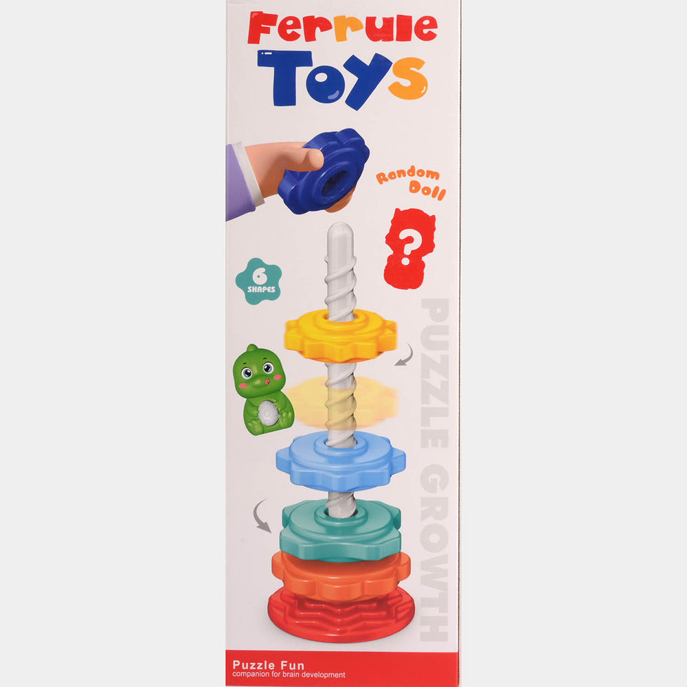 Rainbow Spiral Stacking Toy