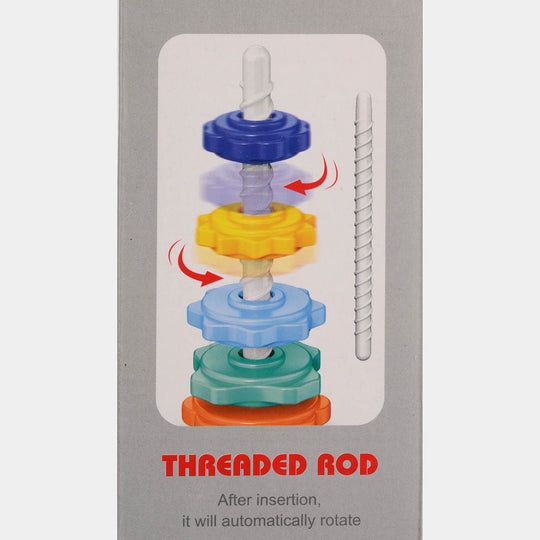 Rainbow Spiral Stacking Toy