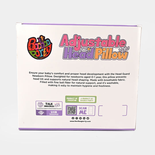 Adjustable Baby Head Support Pillow | 0M+