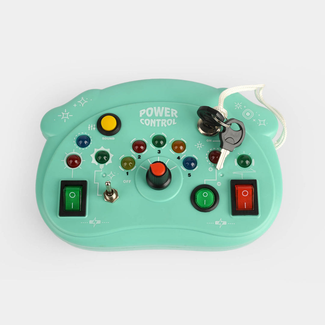 Light Games Power Control Busy Board Toy
