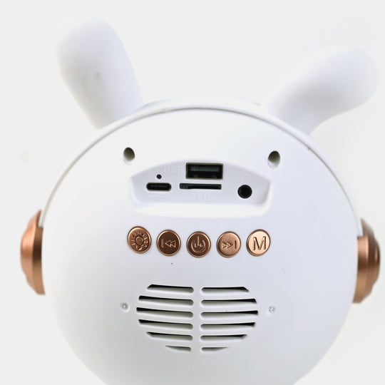 Wireless Karaoke Speaker | Portable Bluetooth Speaker with LED Lights & Microphone