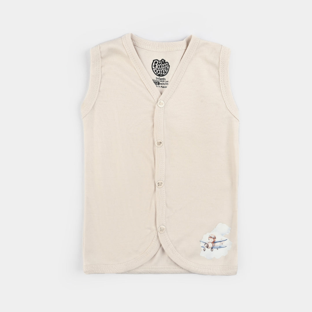 Pack Of 3 Infant Baby Unisex Cotton Vest Sando Set