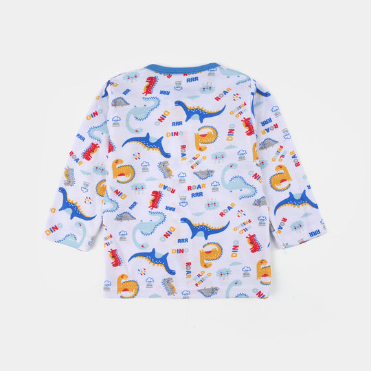 Infant Boys Cotton Jersey Night Suit