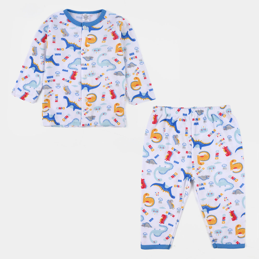 Infant Boys Cotton Jersey Night Suit