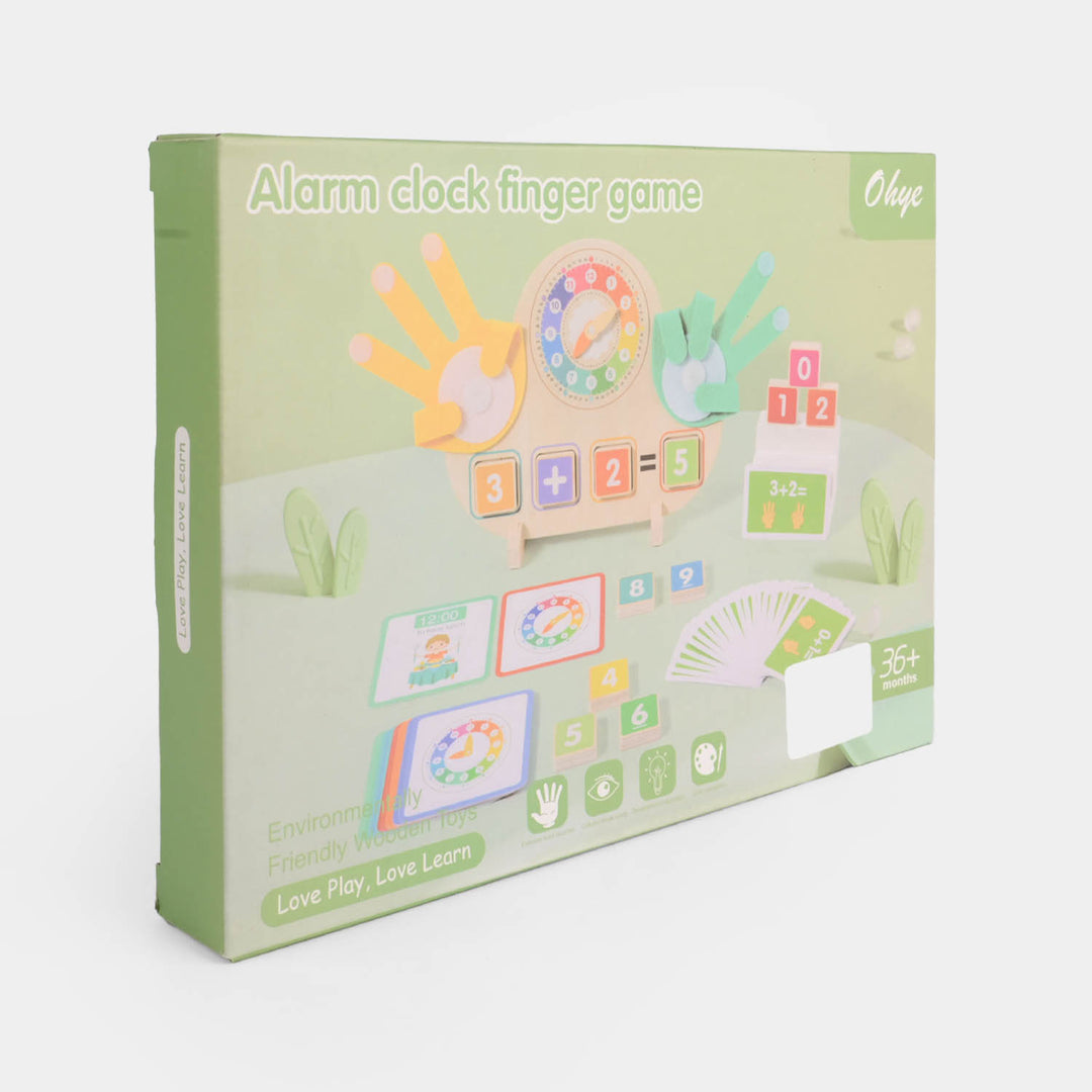 Educational Wooden Clock Toy