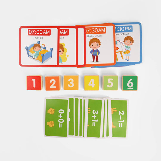 Educational Wooden Clock Toy