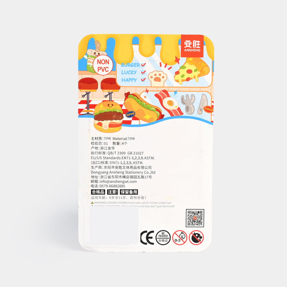 Multi Design Erasers for Kids