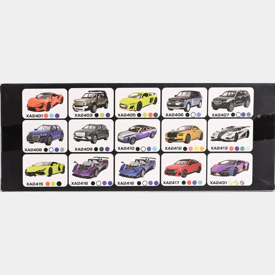 Diecast Model Car with Light & Sound
