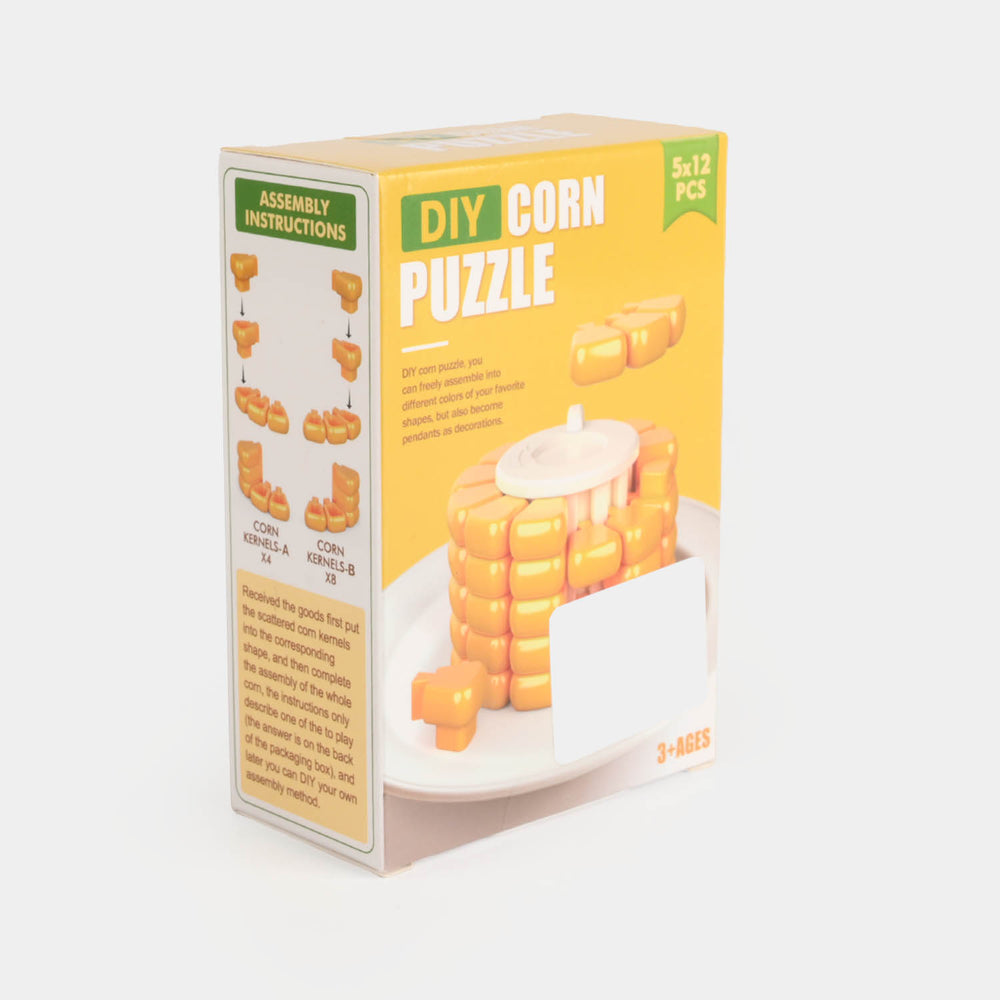 DIY Corn Assembly Puzzle Set For Kids