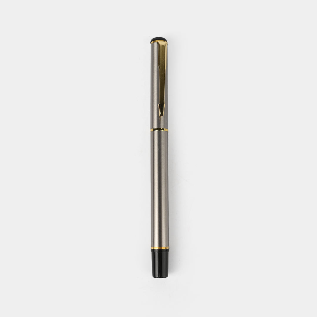 Fancy Fountain Ink Pen with Plastic Case