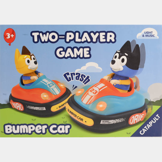 Two-Player Remote Control Bumper Car Game Set