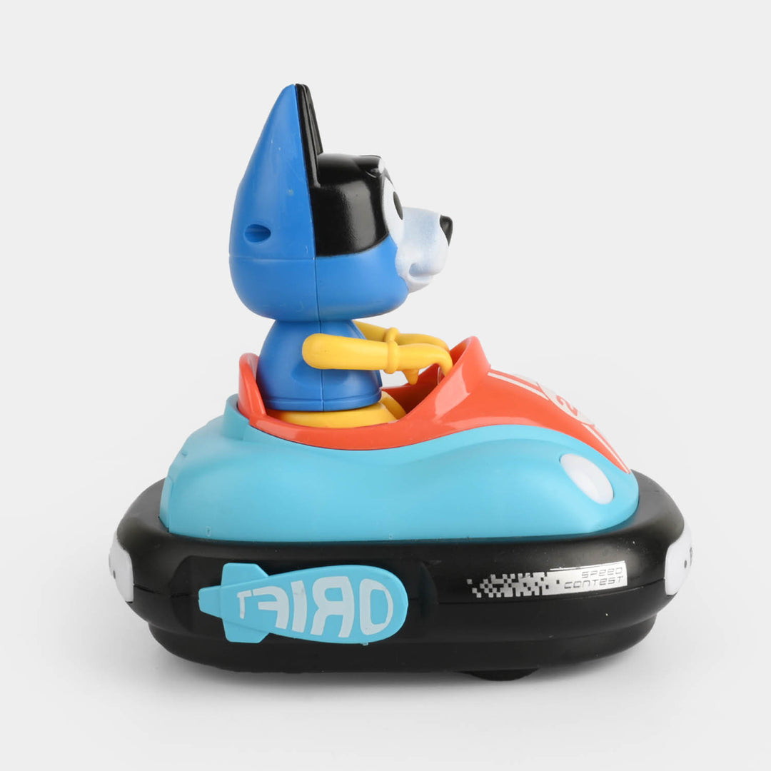 Two-Player Remote Control Bumper Car Game Set