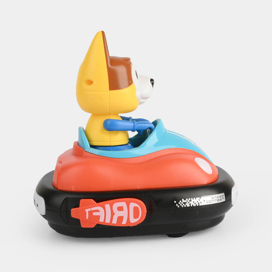 Two-Player Remote Control Bumper Car Game Set