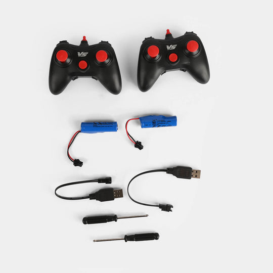 Two-Player Remote Control Bumper Car Game Set