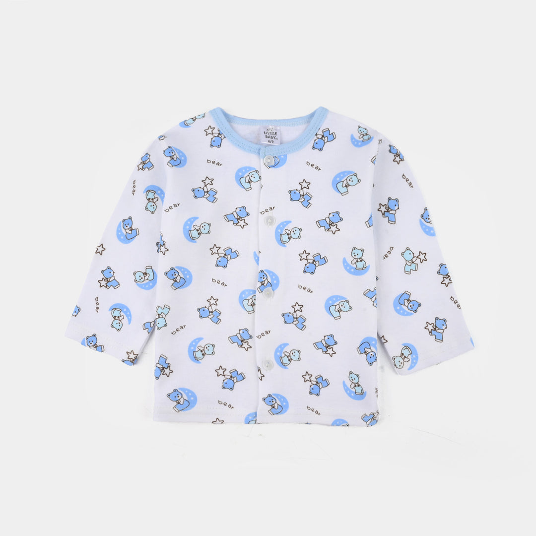 Infant Boys Cotton Jersey Night Suit