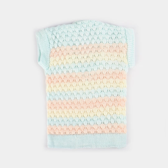 Baby Woolen Inner Wear Sweater-Blue 9M+