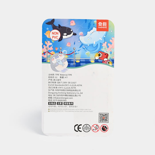 Multi Design Erasers for Kids