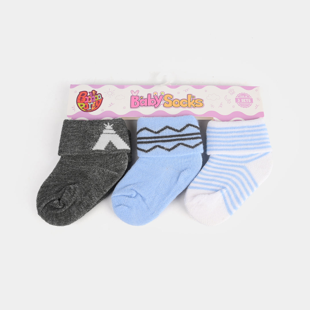 Baby Socks Pack Of 3 | 6-12M