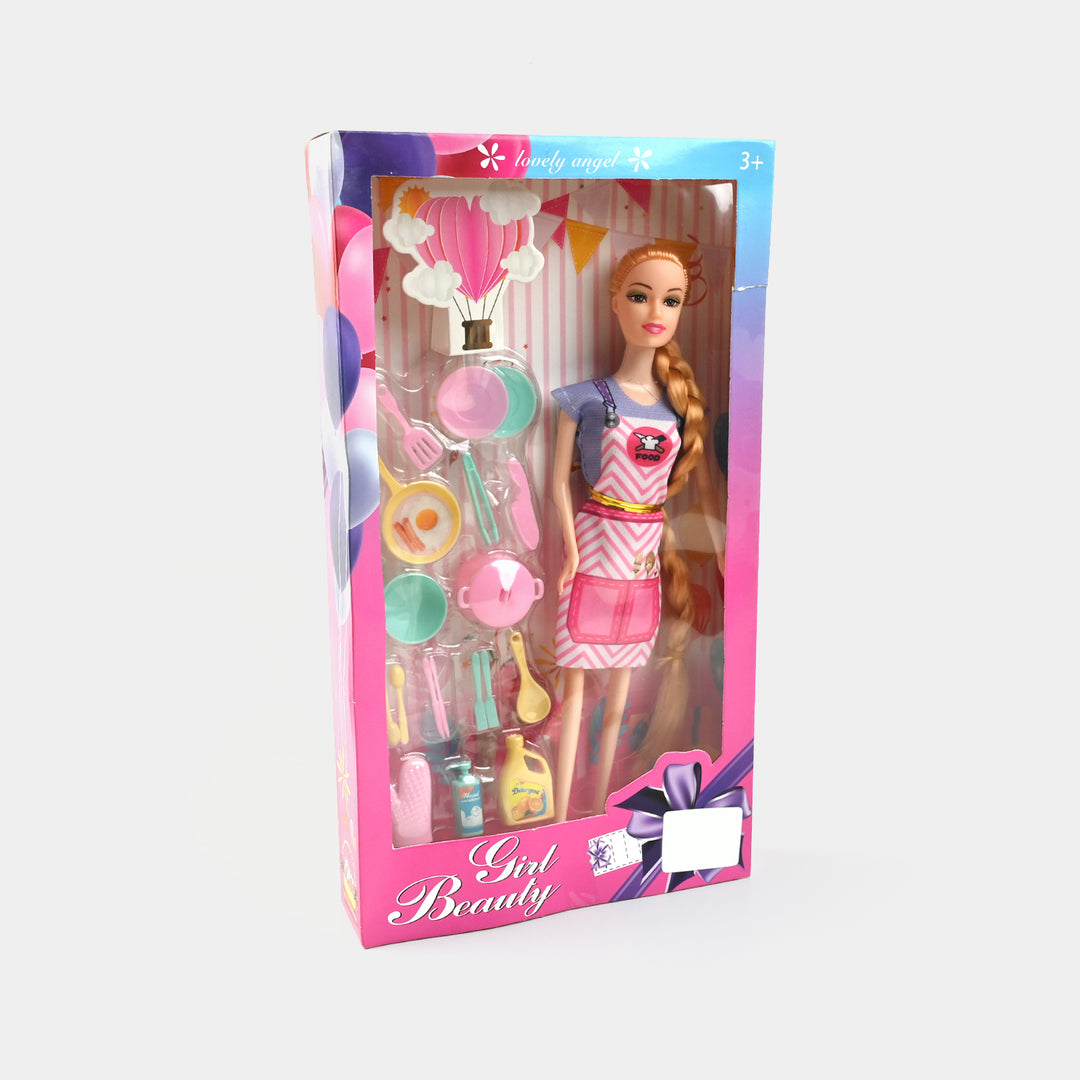 Girl Beauty “Lovely Angel” Doll Play Set